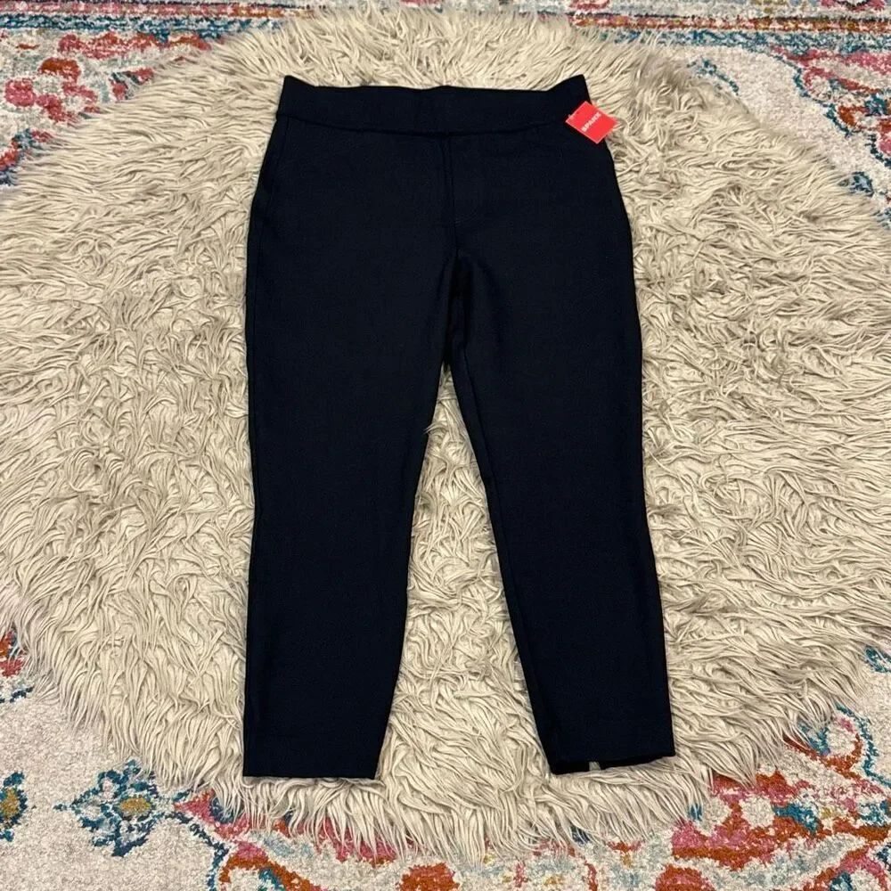NWT Spanx ponte skinny pants in classic black 1x